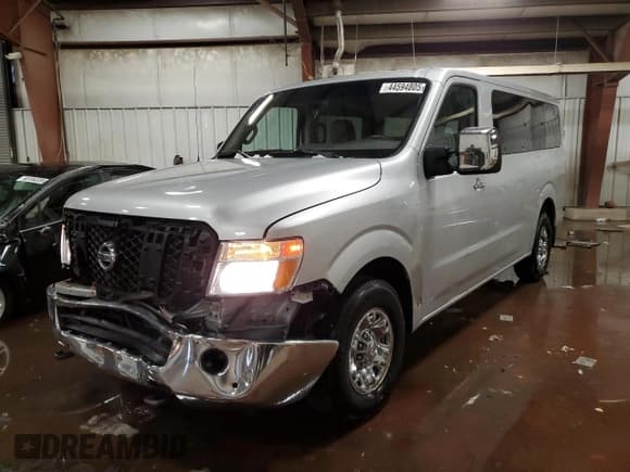 ✅ 2015 Nissan NV SL • VIN: 5BZAF0AA7FN852092 • Lot: 44594805. Listed on Copart with 98,693 mi. Free auction sales archive from the USA and detailed vehicle history report at DreamBid. Image 1.