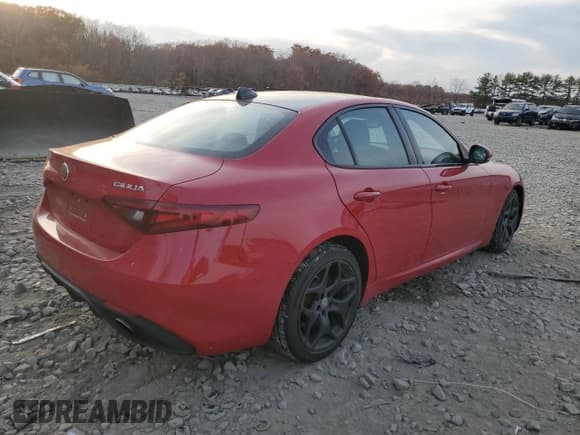 ✅ 2020 Alfa Romeo Giulia Sport • VIN: ZARFANAN2L7626438 • Lot: 91628345. Listed on Copart with 16,289 mi. Free auction sales archive from the USA and detailed vehicle history report at DreamBid. Image 3.