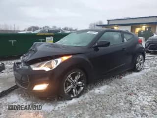 ✅ 2017 Hyundai Veloster • VIN: KMHTC6AD4HU320169 • Lot: 86338144. Wystawiony na Copart z przebiegiem 105 800 mil. Bezpłatny archiwum sprzedaży aukcyjnych z USA i szczegółowy raport historii pojazdu na DreamBid. Zdjęcie 1.