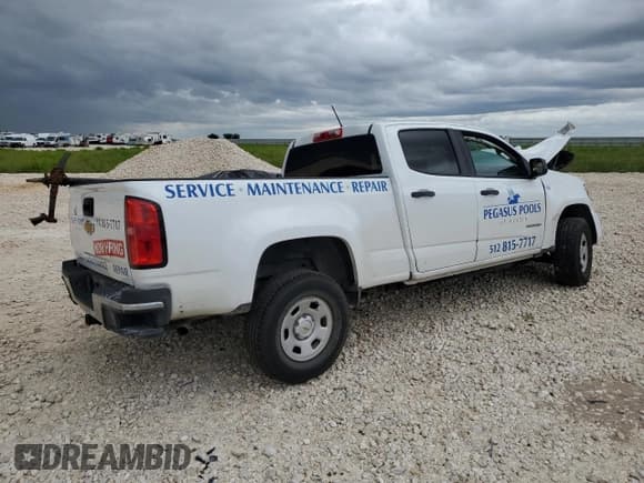 ✅ 2019 Chevrolet Colorado 2WD Work Truck • VIN: 1GCGSBENXK1323459 • Лот: 61876024. Опубликован ранее на Copart с пробегом Не указан. Бесплатный доступ к архиву аукционных продаж из США и подробный отчёт об истории автомобиля на DreamBid. Изображение 3.