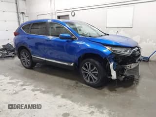 ✅ 2022 Honda CR-V Touring • VIN: 7FARW2H99NE004596 • Lot: 43290620. Listed on IAAI with 33,428 mi. Free auction sales archive from the USA and detailed vehicle history report at DreamBid. Image 1.