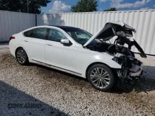 2015 Hyundai Genesis 3.8L z VIN KMHGN4JE2FU046833, wystawiony jako Copart lot #65917254 z przebiegiem 78 374 mil mil oraz Czysty tytuł • Clean title. Historia ofert i sprzedaży dostępna na DreamBid. Obrazek 4.