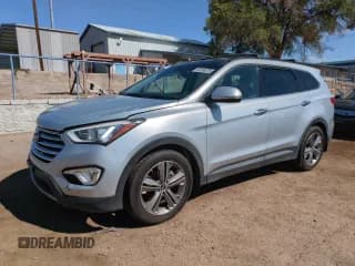 ✅ 2015 Hyundai Santa Fe Limited • VIN: KM8SRDHF4FU091947 • Лот: 68296375. Опубликован ранее на Copart с пробегом Не указан. Бесплатный доступ к архиву аукционных продаж из США и подробный отчёт об истории автомобиля на DreamBid. Изображение 1.