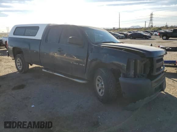 2008 Chevrolet Silverado 1500 Work Truck with VIN 1GCEC19J48E211618, listed as a Copart auction lot 86375374 with 116,222 mi miles and Salvage title. Bid and sale history available at DreamBid. Image 4.