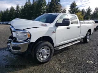 ✅ 2023 Ram 2500 Tradesman • VIN: 3C6UR5HL6PG586932 • Lot: 50758765. Listed on Copart with 6,705 mi. Free auction sales archive from the USA and detailed vehicle history report at DreamBid. Image 1.