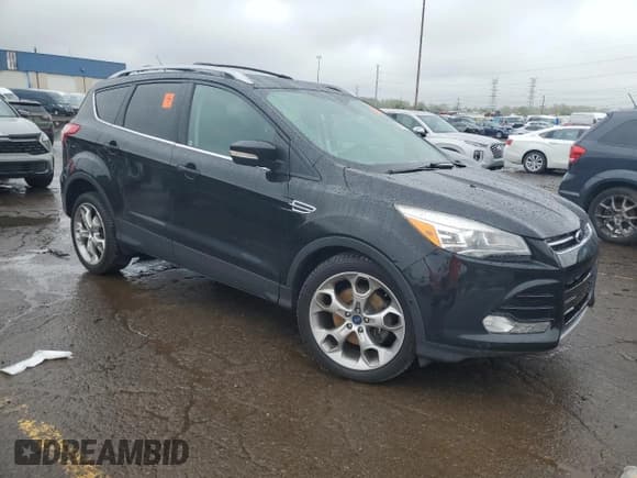 ✅ 2013 Ford Escape Titanium • VIN: 1FMCU9J97DUA33770 • Lot: 55510465. Listed on Copart with Not provided. Free auction sales archive from the USA and detailed vehicle history report at DreamBid. Image 4.