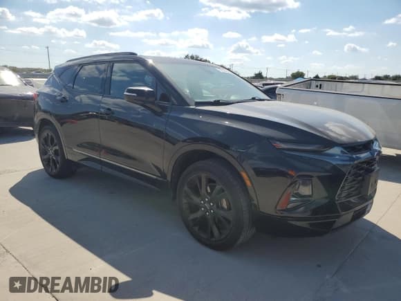 ✅ 2019 Chevrolet Blazer RS • VIN: 3GNKBERS3KS674974 • Lot: 86294655. Listed on Copart with 85,066 mi. Free auction sales archive from the USA and detailed vehicle history report at DreamBid. Image 4.