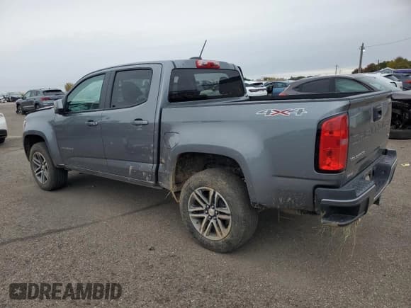 ✅ 2021 Chevrolet Colorado 4WD Work Truck • VIN: 1GCGTBEN4M1127856 • Lot: 86168915. Wystawiony na Copart z przebiegiem 40 426 mil. Bezpłatny archiwum sprzedaży aukcyjnych z USA i szczegółowy raport historii pojazdu na DreamBid. Zdjęcie 2.