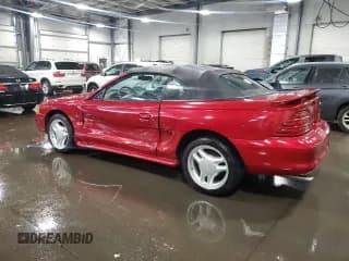 ✅ 1995 Ford Mustang • VIN: 1FALP45T9SF256016 • Lot: 71848995. Listed on Copart with 37,311 mi. Free auction sales archive from the USA and detailed vehicle history report at DreamBid. Image 2.