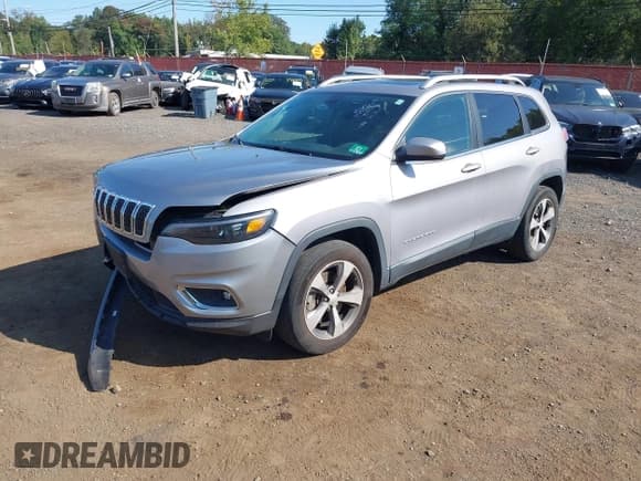 ✅ 2019 Jeep Cherokee Limited • VIN: 1C4PJMDX2KD217152 • Лот: 43184592. Опубликован ранее на IAAI с пробегом 54 466 миль. Бесплатный доступ к архиву аукционных продаж из США и подробный отчёт об истории автомобиля на DreamBid. Изображение 2.