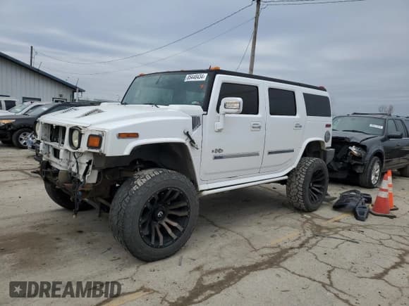 ✅ 2008 Hummer H2 SUV • VIN: 5GRGN23888H100162 • Lot: 85440434. Listed on Copart with 249,835 mi. Free auction sales archive from the USA and detailed vehicle history report at DreamBid. Image 1.