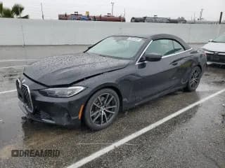 ✅ 2022 BMW 4 Series 430i • VIN: WBA23AT07NCK49528 • Лот: 44995983. Опубликован ранее на Copart с пробегом 15 386 миль. Бесплатный доступ к архиву аукционных продаж из США и подробный отчёт об истории автомобиля на DreamBid. Изображение 1.