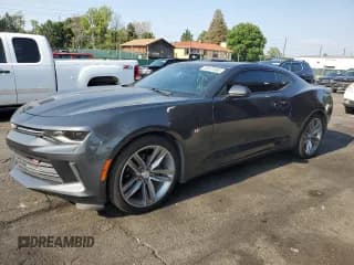 ✅ 2017 Chevrolet Camaro 2LT • VIN: 1G1FD1RS0H0159291 • Лот: 66473065. Опубликован ранее на Copart с пробегом 46 886 миль. Бесплатный доступ к архиву аукционных продаж из США и подробный отчёт об истории автомобиля на DreamBid. Изображение 1.