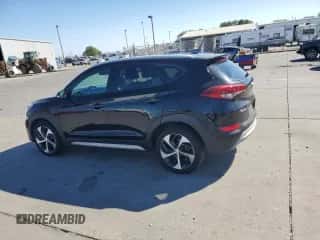 2017 Hyundai Tucson Eco with VIN KM8J33A20HU291936, listed as a Copart auction lot 71535335 with 140,873 mi miles and Clean title. Bid and sale history available at DreamBid. Image 2.