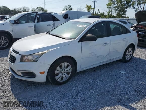 ✅ 2016 Chevrolet Cruze LS • VIN: 1G1PB5SH3G7203001 • Lot: 56022635. Listed on Copart with 125,939 mi. Free auction sales archive from the USA and detailed vehicle history report at DreamBid. Image 1.