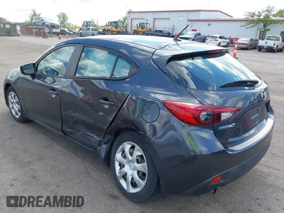 ✅ 2016 Mazda 3 i Sport • VIN: 3MZBM1J72GM273895 • Lot: 43003675. Listed on IAAI with 74,759 mi. Free auction sales archive from the USA and detailed vehicle history report at DreamBid. Image 3.