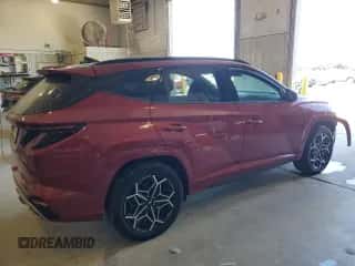 2023 Hyundai Tucson N Line z VIN KM8JFCAEXPU264470, wystawiony jako Copart lot #70257805 z przebiegiem 44 210 mil mil oraz Szkoda całkowita • Salvage title. Historia ofert i sprzedaży dostępna na DreamBid. Obrazek 3.