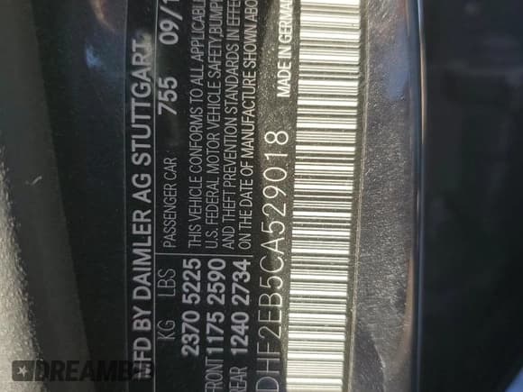 ✅ 2012 Mercedes-Benz E 350 Luxury • VIN: WDDHF2EB5CA529018 • Лот: 91119145. Опубликован ранее на Copart с пробегом 91 056 миль. Бесплатный доступ к архиву аукционных продаж из США и подробный отчёт об истории автомобиля на DreamBid. Изображение 12.