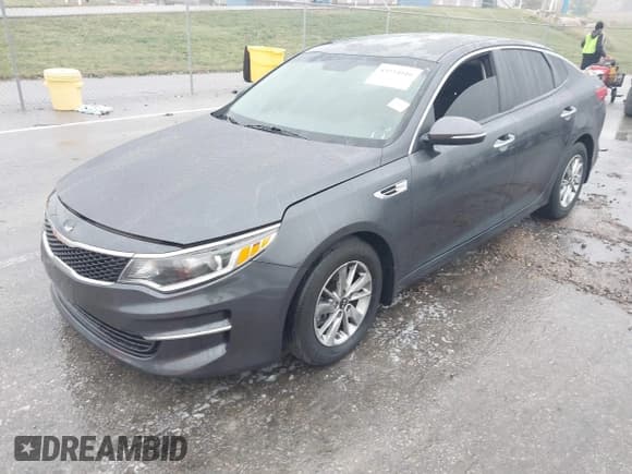 ✅ 2017 Kia Optima LX • VIN: KNAGT4L31H5128620 • Lot: 43534916. Listed on IAAI with 86,448 mi. Free auction sales archive from the USA and detailed vehicle history report at DreamBid. Image 2.