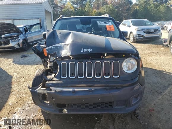✅ 2017 Jeep Renegade Latitude • VIN: ZACCJABB4HPG51166 • Лот: 90932705. Опубликован ранее на Copart с пробегом 105 431 миль. Бесплатный доступ к архиву аукционных продаж из США и подробный отчёт об истории автомобиля на DreamBid. Изображение 5.
