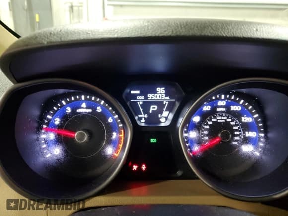 ✅ 2013 Hyundai Elantra GLS • VIN: 5NPDH4AE5DH254453 • Lot: 42238295. Listed on Copart with 95,003 mi. Free auction sales archive from the USA and detailed vehicle history report at DreamBid. Image 9.