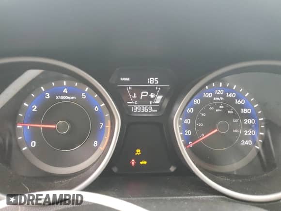 2016 Hyundai Elantra Sport with VIN KMHDH4AH3GU622886, listed as a Copart auction lot 65144065 with 139,369 mi miles and Salvage title. Bid and sale history available at DreamBid. Image 9.