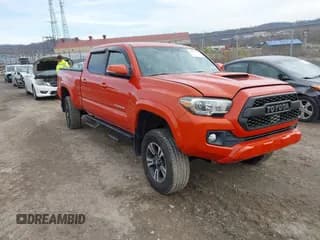 ✅ 2017 Toyota Tacoma SR5 • VIN: 3TMDZ5BN7HM014046 • Lot: 43777744. Listed on IAAI with 130,773 mi. Free auction sales archive from the USA and detailed vehicle history report at DreamBid. Image 1.