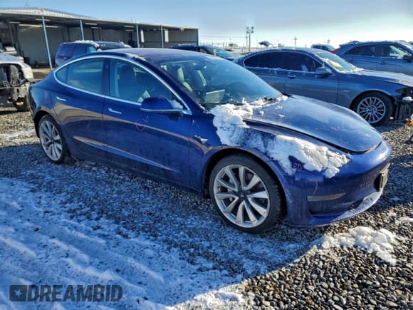 ✅ 2020 Tesla Model 3 Long Range • VIN: 5YJ3E1EB9LF801322 • Lot: 95181135. Listed on Copart with 73,207 mi. Free auction sales archive from the USA and detailed vehicle history report at DreamBid. Image 4.
