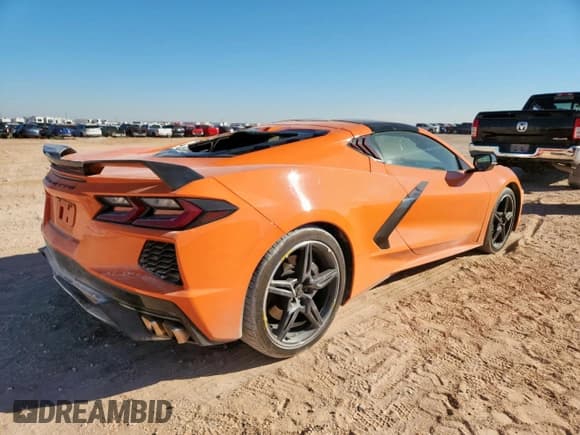 ✅ 2022 Chevrolet Corvette 3LT • VIN: 1G1YC2D43N5102432 • Lot: 84464105. Listed on Copart with 44,901 mi. Free auction sales archive from the USA and detailed vehicle history report at DreamBid. Image 3.