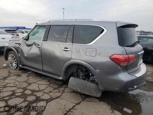 ✅ 2016 Infiniti QX80 Limited • VIN: JN8AZ2NE9G9125020 • Lot: 80619934. Listed on Copart with 151,898 mi. Free auction sales archive from the USA and detailed vehicle history report at DreamBid. Image 2.