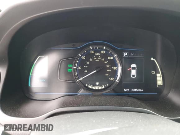 ✅ 2019 Hyundai Ioniq Blue • VIN: KMHC65LC4KU170867 • Lot: 48209225. Wystawiony na Copart z przebiegiem 231 534 mil. Bezpłatny archiwum sprzedaży aukcyjnych z USA i szczegółowy raport historii pojazdu na DreamBid. Zdjęcie 9.