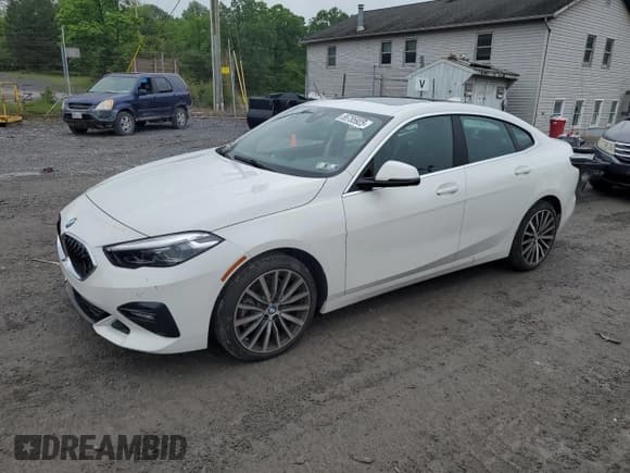 ✅ 2021 BMW 2 Series 228i xDrive • VIN: WBA73AK04M7G66946 • Lot: 56785925. Listed on Copart with 43,541 mi. Free auction sales archive from the USA and detailed vehicle history report at DreamBid. Image 1.