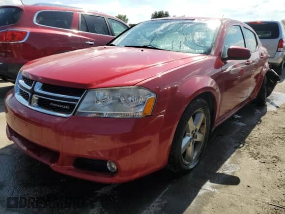2011 Dodge Avenger Lux with VIN 1B3BD2FGXBN532327, listed as a Copart auction lot 70492784 with 132,537 mi miles and Salvage title. Bid and sale history available at DreamBid. Image 1.