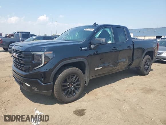 ✅ 2025 GMC Sierra 1500 Elevation • VIN: 1GTRUJEK2SZ260586 • Лот: 68727005. Опубликован ранее на Copart с пробегом 6 736 миль. Бесплатный доступ к архиву аукционных продаж из США и подробный отчёт об истории автомобиля на DreamBid. Изображение 1.