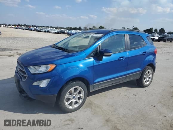 ✅ 2019 Ford EcoSport SE • VIN: MAJ6S3GL3KC292837 • Lot: 84880395. Wystawiony na Copart z przebiegiem 102 810 mil. Bezpłatny archiwum sprzedaży aukcyjnych z USA i szczegółowy raport historii pojazdu na DreamBid. Zdjęcie 1.