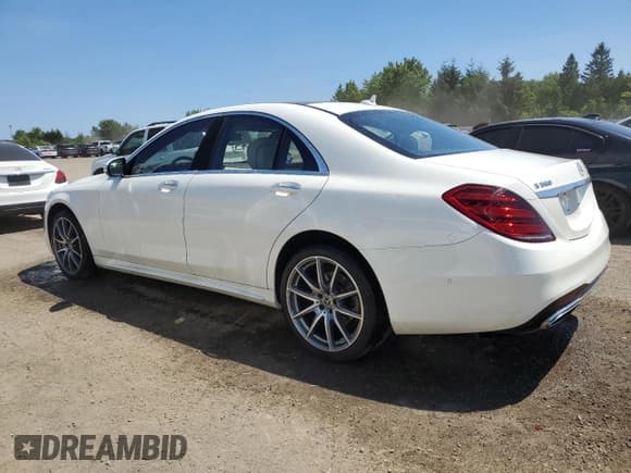 ✅ 2018 Mercedes-Benz S • VIN: WDDUF8GB4JA419136 • Lot: 66136545. Wystawiony na Copart z przebiegiem 74 065 mil. Bezpłatny archiwum sprzedaży aukcyjnych z USA i szczegółowy raport historii pojazdu na DreamBid. Zdjęcie 2.