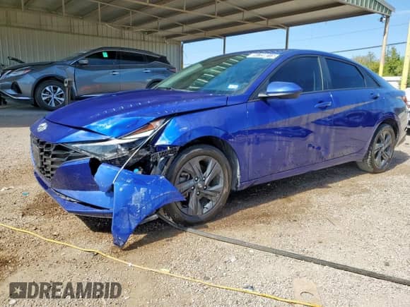 2023 Hyundai Elantra SEL with VIN KMHLM4AG8PU434248, listed as a Copart auction lot 84728015 with 45,074 mi miles and Clean title. Bid and sale history available at DreamBid. Image 1.