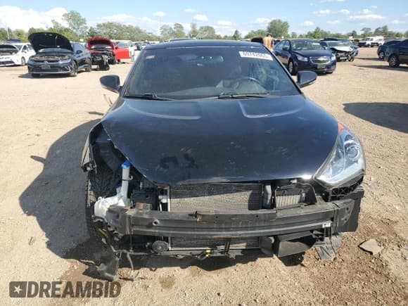 ✅ 2016 Hyundai Veloster Turbo R-Spec • VIN: KMHTC6AE5GU257011 • Lot: 69742065. Wystawiony na Copart z przebiegiem 104 711 mil. Bezpłatny archiwum sprzedaży aukcyjnych z USA i szczegółowy raport historii pojazdu na DreamBid. Zdjęcie 5.