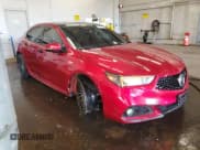 ✅ 2020 Acura TLX Advance • VIN: 19UUB3F82LY000230 • Lot: 41381255. Listed on Copart with 107,802 mi. Free auction sales archive from the USA and detailed vehicle history report at DreamBid. Image 4.