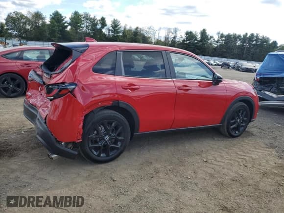 ✅ 2025 Honda HR-V Sport • VIN: 3CZRZ2H51SM706557 • Lot: 84876485. Wystawiony na Copart z przebiegiem 11 118 mil. Bezpłatny archiwum sprzedaży aukcyjnych z USA i szczegółowy raport historii pojazdu na DreamBid. Zdjęcie 3.