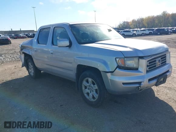 ✅ 2007 Honda Ridgeline RTL • VIN: 2HJYK16537H516652 • Lot: 43543686. Listed on IAAI with 183,404 mi. Free auction sales archive from the USA and detailed vehicle history report at DreamBid. Image 1.
