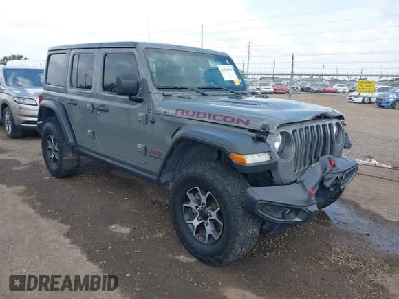 ✅ 2020 Jeep Wrangler Unlimited Rubicon • VIN: 1C4HJXFG7LW193665 • Лот: 41874930. Опубликован ранее на IAAI с пробегом 58 884 миль. Бесплатный доступ к архиву аукционных продаж из США и подробный отчёт об истории автомобиля на DreamBid. Изображение 1.
