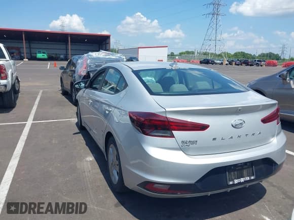 ✅ 2020 Hyundai Elantra Limited • VIN: 5NPD84LF7LH507194 • Lot: 42769027. Listed on IAAI with 98,847 mi. Free auction sales archive from the USA and detailed vehicle history report at DreamBid. Image 3.