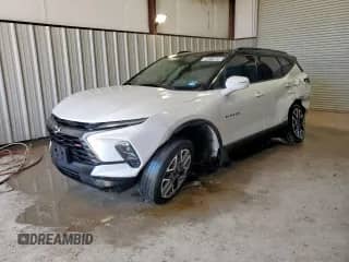 2023 Chevrolet Blazer RS with VIN 3GNKBERS7PS160861, listed as a Copart auction lot 59313625 with 50,904 mi miles and Clean title. Bid and sale history available at DreamBid. Image 1.