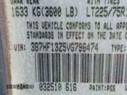✅ 1997 Dodge 1500 • VIN: 3B7HF13Z5VG796474 • Lot: 42685841. Listed on IAAI with 203,083 mi. Free auction sales archive from the USA and detailed vehicle history report at DreamBid. Image 9.