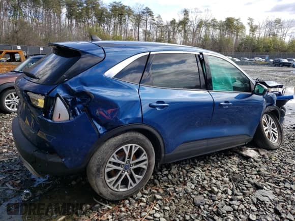 ✅ 2022 Ford Escape SEL Hybrid • VIN: 1FMCU0CZ2NUA86788 • Lot: 47990285. Wystawiony na Copart z przebiegiem 8 805 mil. Bezpłatny archiwum sprzedaży aukcyjnych z USA i szczegółowy raport historii pojazdu na DreamBid. Zdjęcie 3.