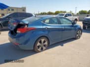 ✅ 2014 Hyundai Elantra Sport • VIN: KMHDH4AH0EU172966 • Lot: 85898025. Listed on Copart with 111,368 mi. Free auction sales archive from the USA and detailed vehicle history report at DreamBid. Image 3.