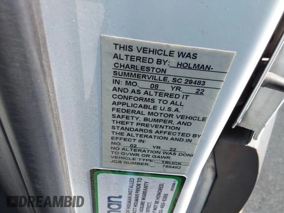 ✅ 2022 Mercedes-Benz Sprinter Cargo • VIN: W1Y70BGY4NT089014 • Лот: 43497275. Опубликован ранее на IAAI с пробегом 96 006 миль. Бесплатный доступ к архиву аукционных продаж из США и подробный отчёт об истории автомобиля на DreamBid. Изображение 15.