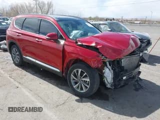 ✅ 2019 Hyundai Santa Fe Ultimate • VIN: 5NMS5CAD4KH039545 • Lot: 41741828. Wystawiony na IAAI z przebiegiem 92 040 mil. Bezpłatny archiwum sprzedaży aukcyjnych z USA i szczegółowy raport historii pojazdu na DreamBid. Zdjęcie 1.
