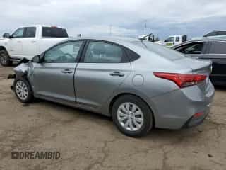 2021 Hyundai Accent SE z VIN 3KPC24A6XME145772, wystawiony jako Copart lot #71815643 z przebiegiem 44 507 mil mil oraz . Historia ofert i sprzedaży dostępna na DreamBid. Obrazek 2.